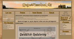 Desktop Screenshot of hogwartsschool.dk